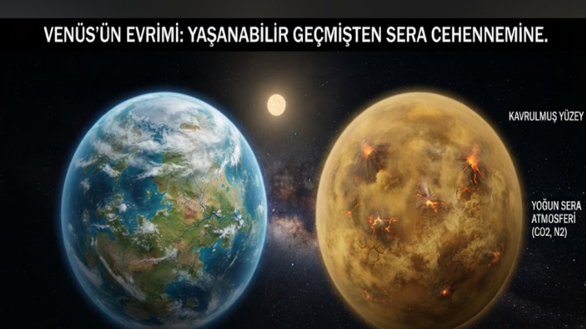 Dünya'nın ikizi aslında yaşanabilir bir dünya mıydı? Venüs’te sıvı su ve ılıman iklim milyarlarca yıl nasıl sır gibi saklandı?