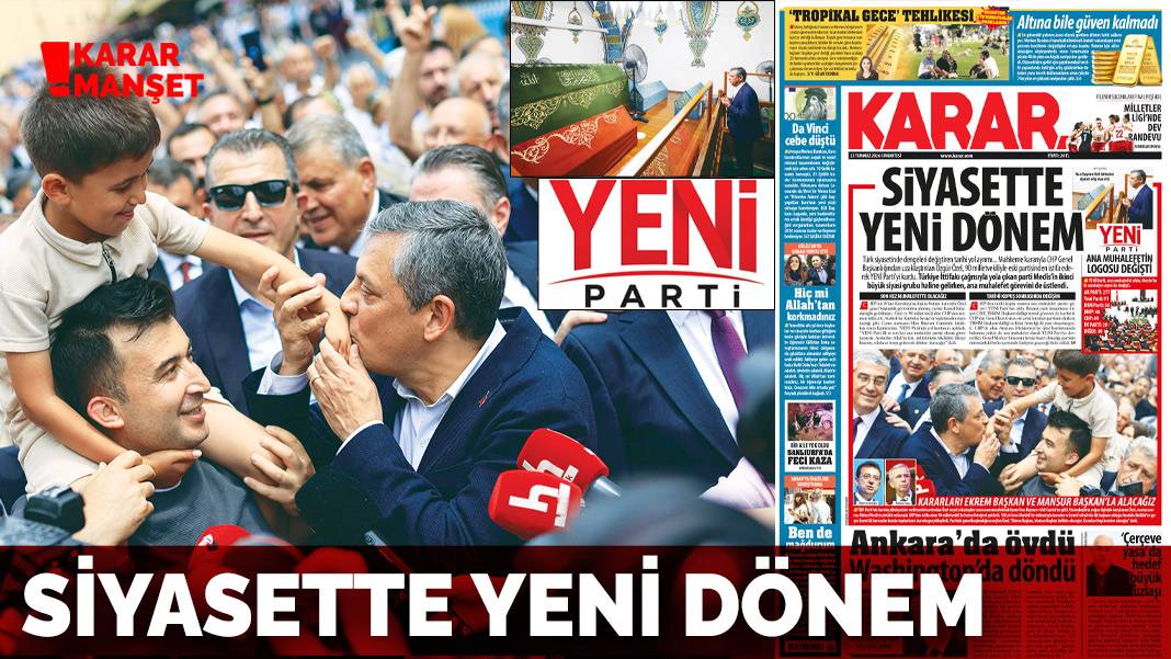Siyasette yeni dönem
