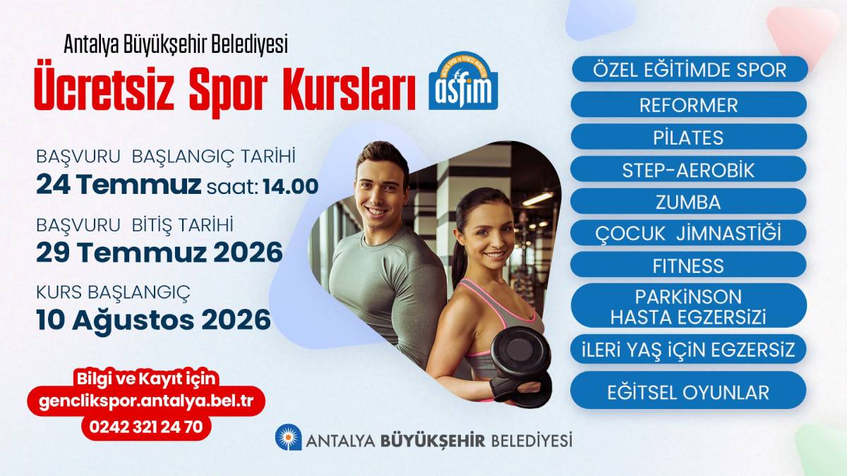 ASFİM’de yeni sezon kayıtları başladı