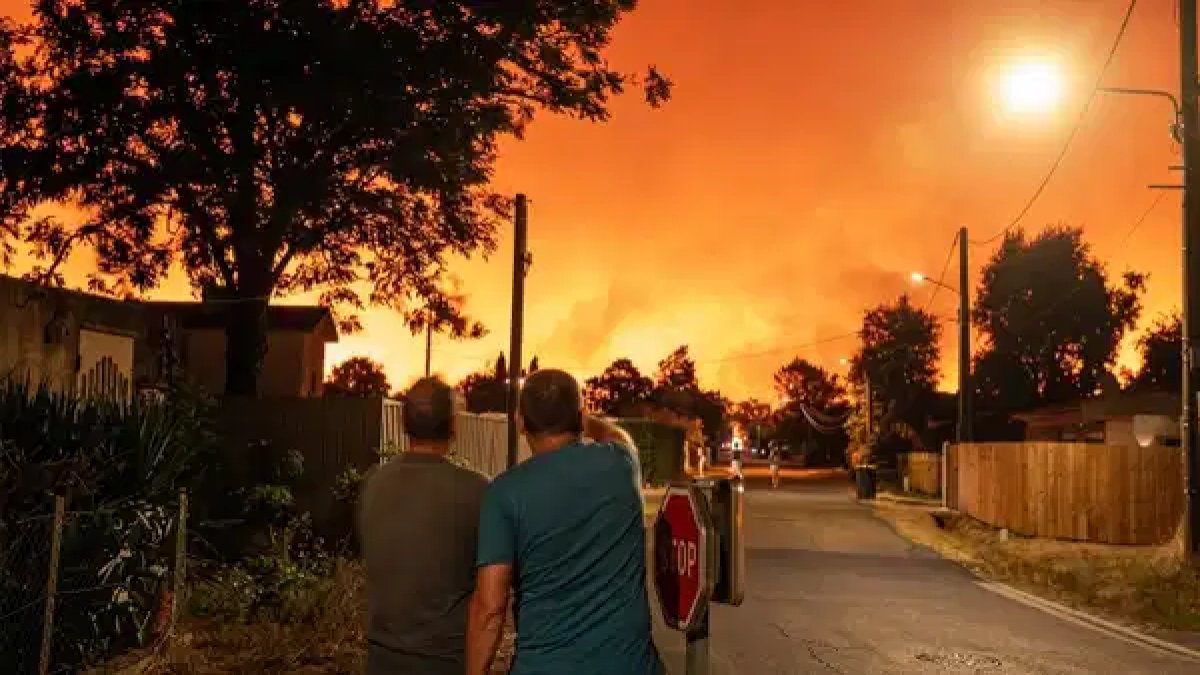 Fransa alevler içinde: 3 günde 140 bin tahliye