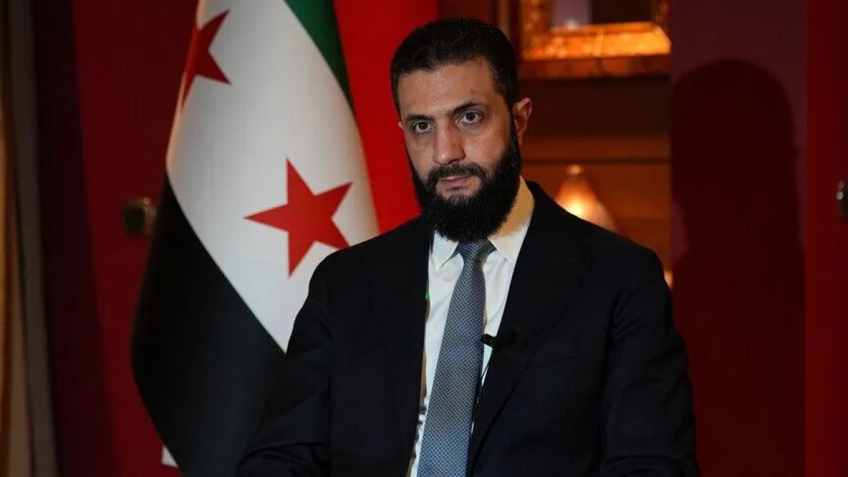 Suriye Cumhurbaşkanı Şara: Lübnan'daki herhangi bir kaos doğrudan Suriye'ye yansır
