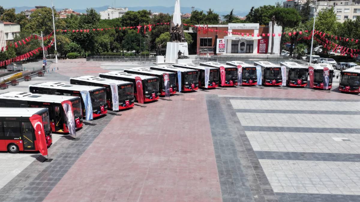 Büyükşehir ulaşım filosunu güçlendirmeye devam ediyor