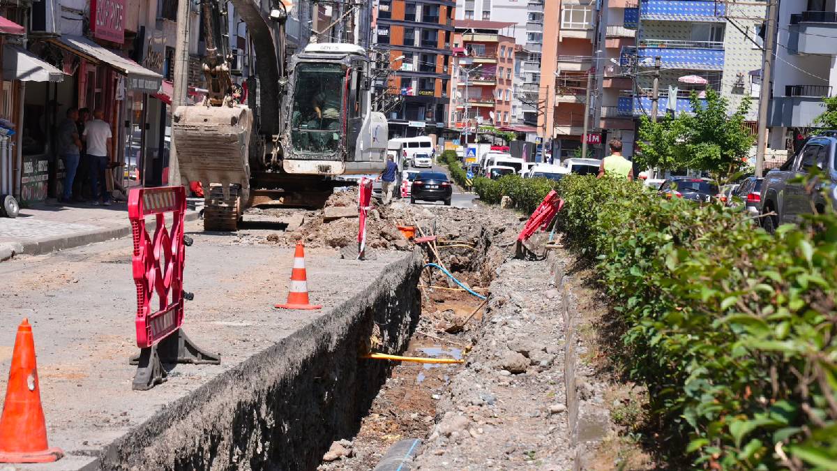 Başkan Köse asbest boru çalışmalarını yerinde inceledi