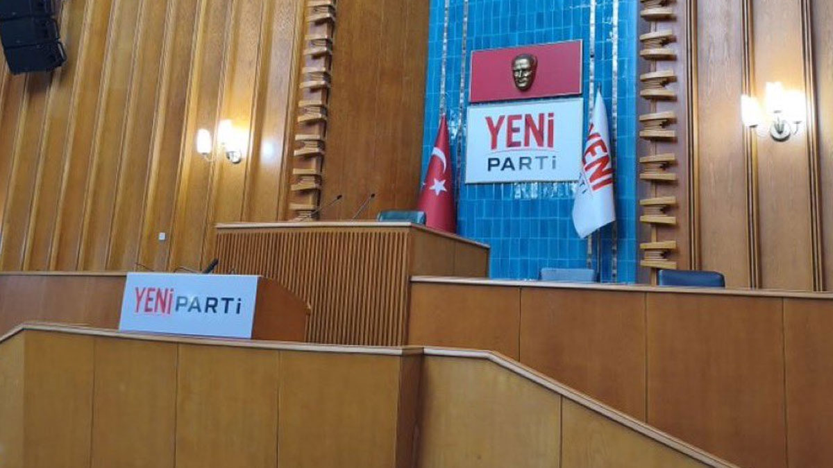 YENİ Parti'nin grup toplantı günü belirlendi