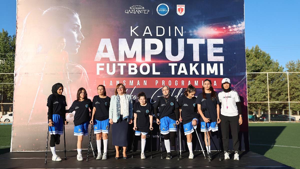 Tüm Türkiye'ye ilham oldular: Ülkenin ilk Kadın Ampute Takımı Gazi Şehir'de!