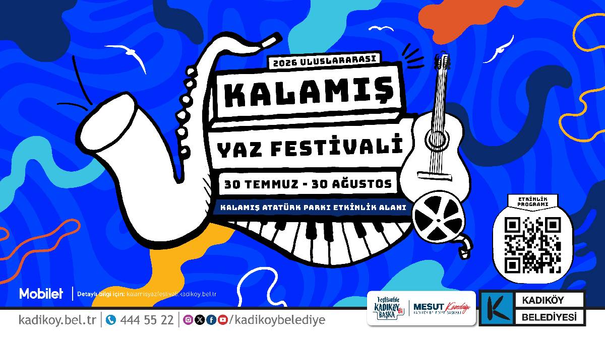 Kalamış Yaz Festivali 30 Temmuz'da başlıyor