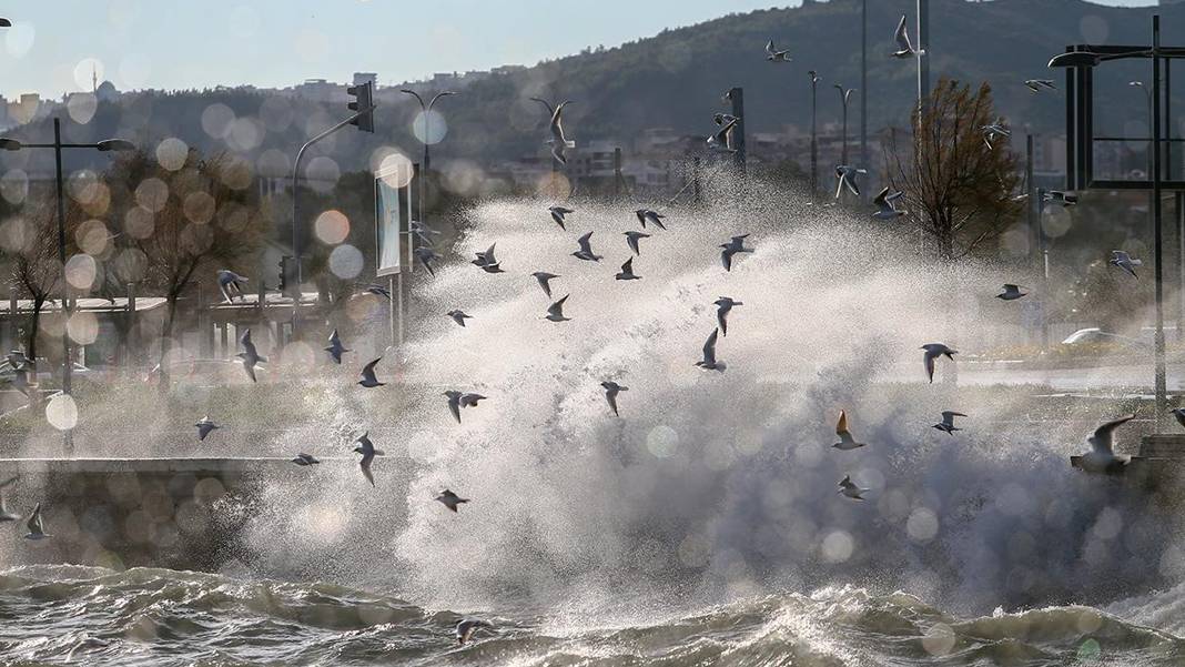 Meteoroloji’den İzmir dahil dört il için kuvvetli rüzgâr uyarısı: Hızı 70 kilometreye ulaşacak