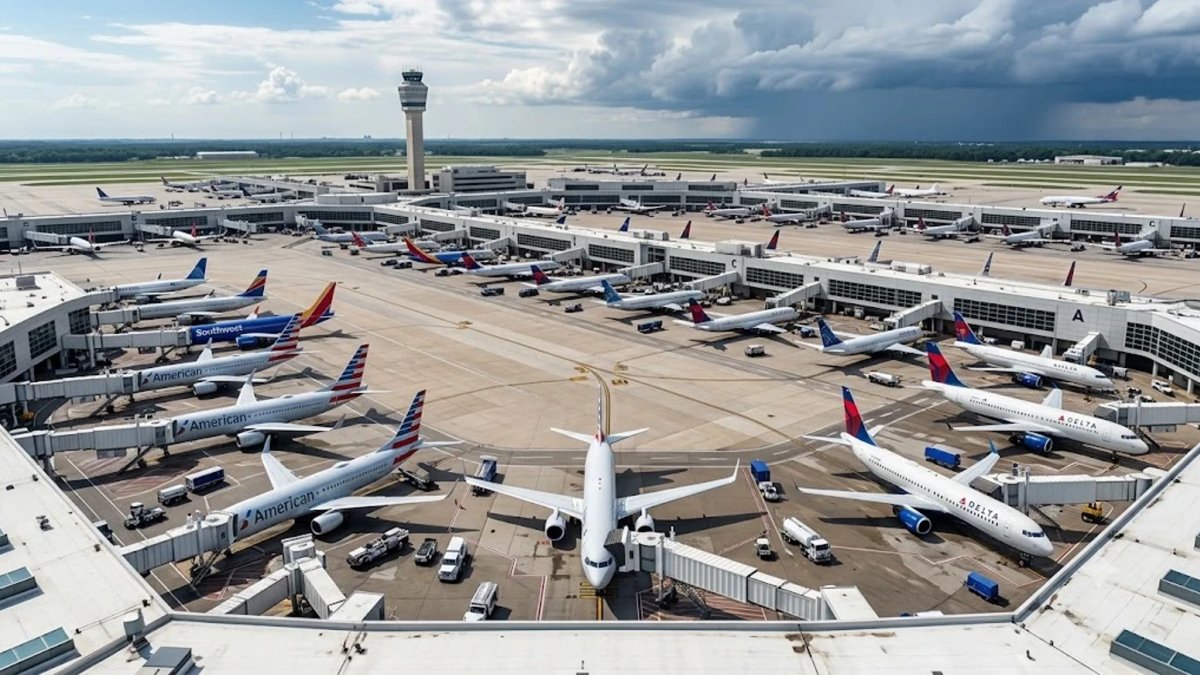 American Airlines arızasından dolayı 1.100 uçuş gecikti
