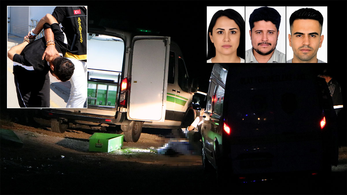 Adana'da korkunç olay! Önce sevgilisini sonra olayla ilgisi olmayan 2 kişiyi öldürdü