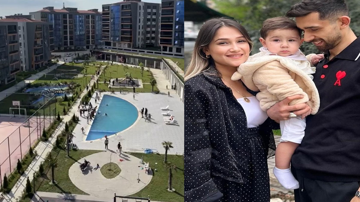 Bursa'da yürekleri yakan olay! 2 yaşındaki Kadir'in havuzda bulunduğu anlar kamerada