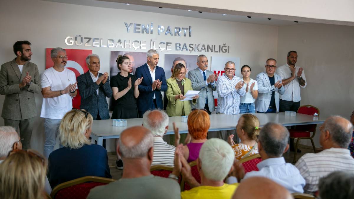 Güzelbahçe Yeni Parti’ye toplu katılım