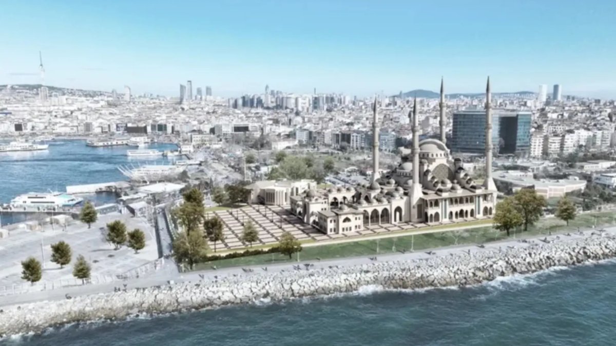 Kadıköy Rıhtım Camisi'nin yapımına başladı