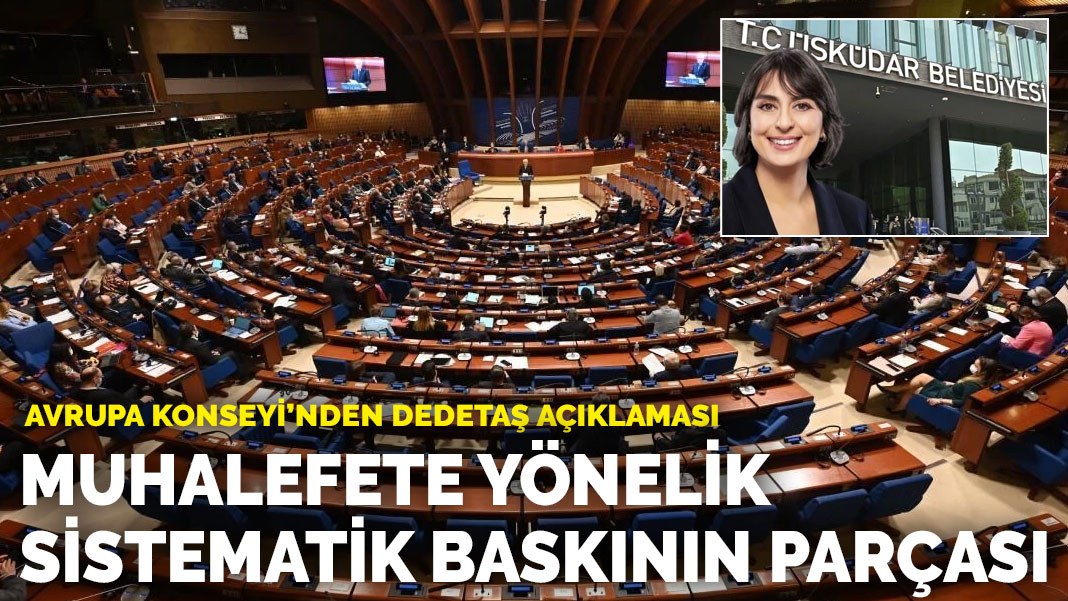 Avrupa Konseyi’nden Dedetaş açıklaması: Muhalefete yönelik sistematik baskının parçası