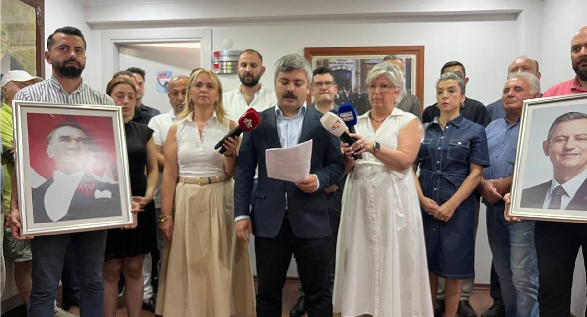 Altınordu İlçe Başkanı Halis Poyraz ve yönetimi CHP'den istifa etti