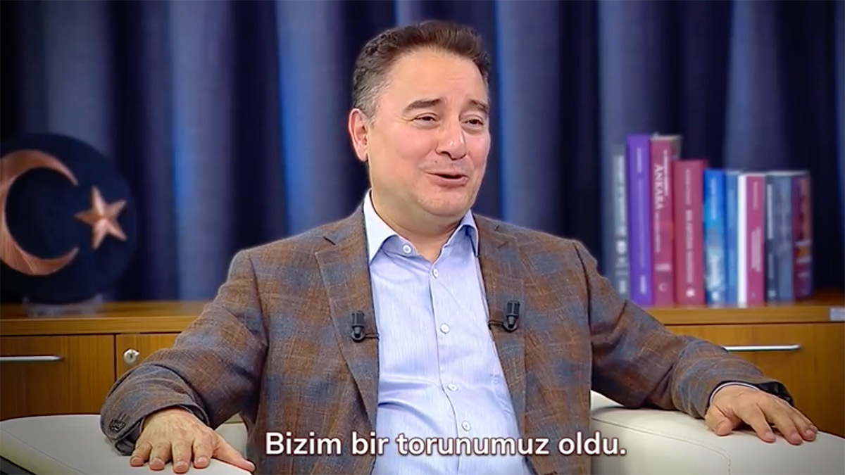 Ali Babacan dede oldu