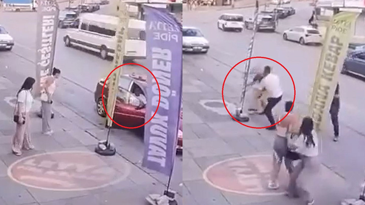 Ankara'da sokak ortasında dehşet! 16 yaşındaki kızları korumak istedi, tekme tokat saldırıya uğradı