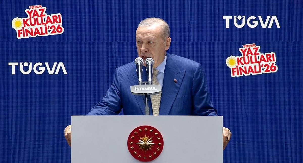 Erdoğan TÜGVA töreninde konuştu: “İmansız olan paslı yürek sinede yüktür”