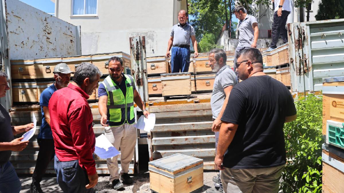 Büyükşehir’den Gündoğmuş ve İbradılı arıcılara bereket kovanı