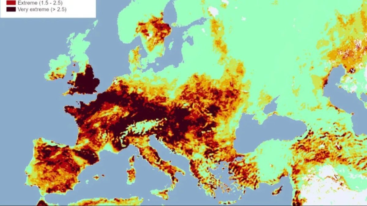 NASA ve AB alarm verdi: Birçok ülke yüksek risk haritasında, Türkiye'de başları çekiyor