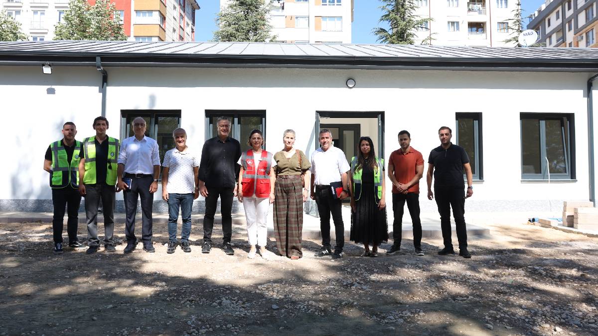 Şehit yakınları ve gazilere özel sosyal tesiste sona gelindi