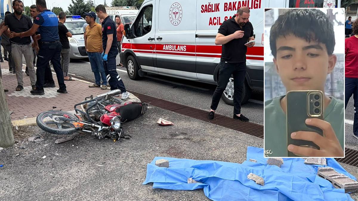 Nevşehir’de feci kaza: 13 yaşındaki motosiklet sürücüsü hayatını kaybetti
