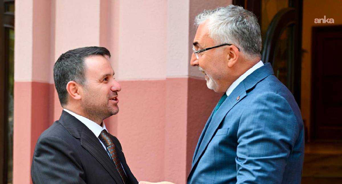 Akın Gürlek, Vedat Işıkhan ile bir araya geldi