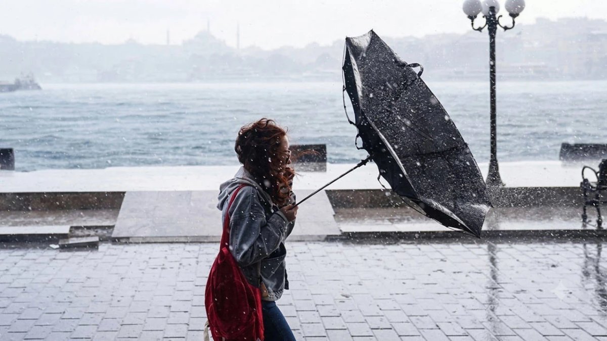 Meteoroloji'den çok sayıda il için uyarı: Sağanak yağış ve kuvvetli rüzgar geliyor