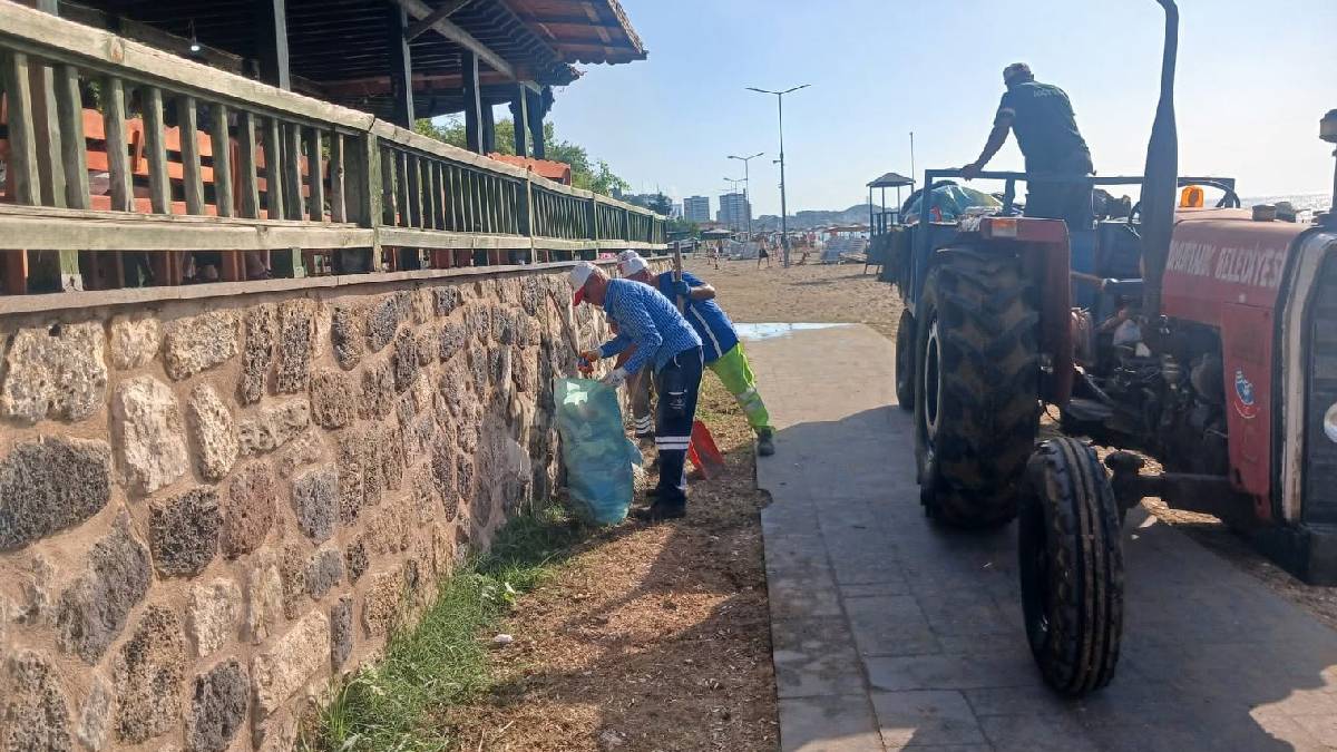Yumurtalık Belediyesi, temizlik ve hijyen seferberliğini sürdürüyor