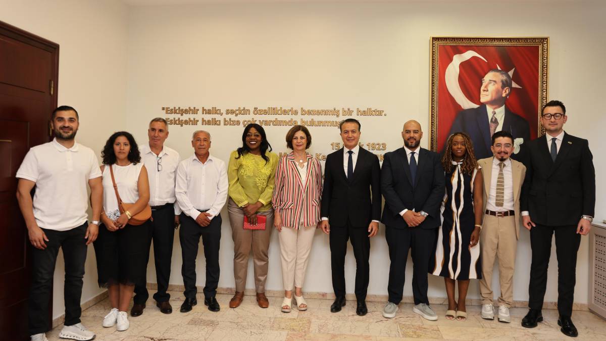 Belçika’dan Eskişehir’e dostluk ziyareti