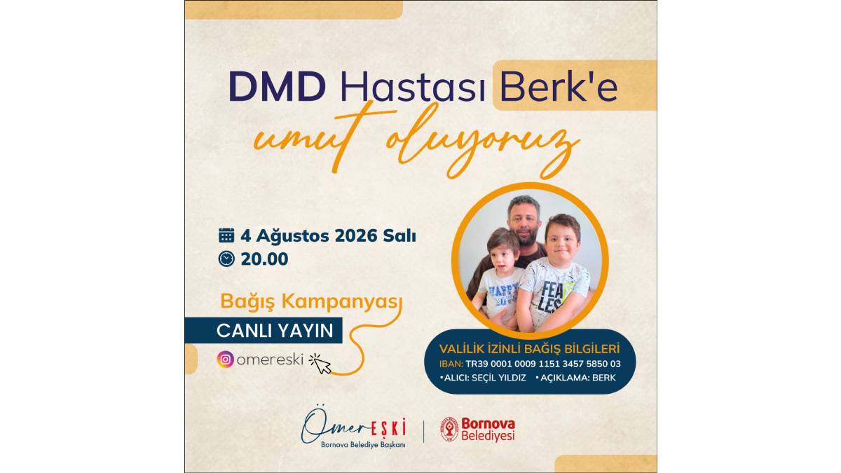 Bornova'da dayanışma sırası Berk Yıldız'da: Yardım yayını bugün yapılacak