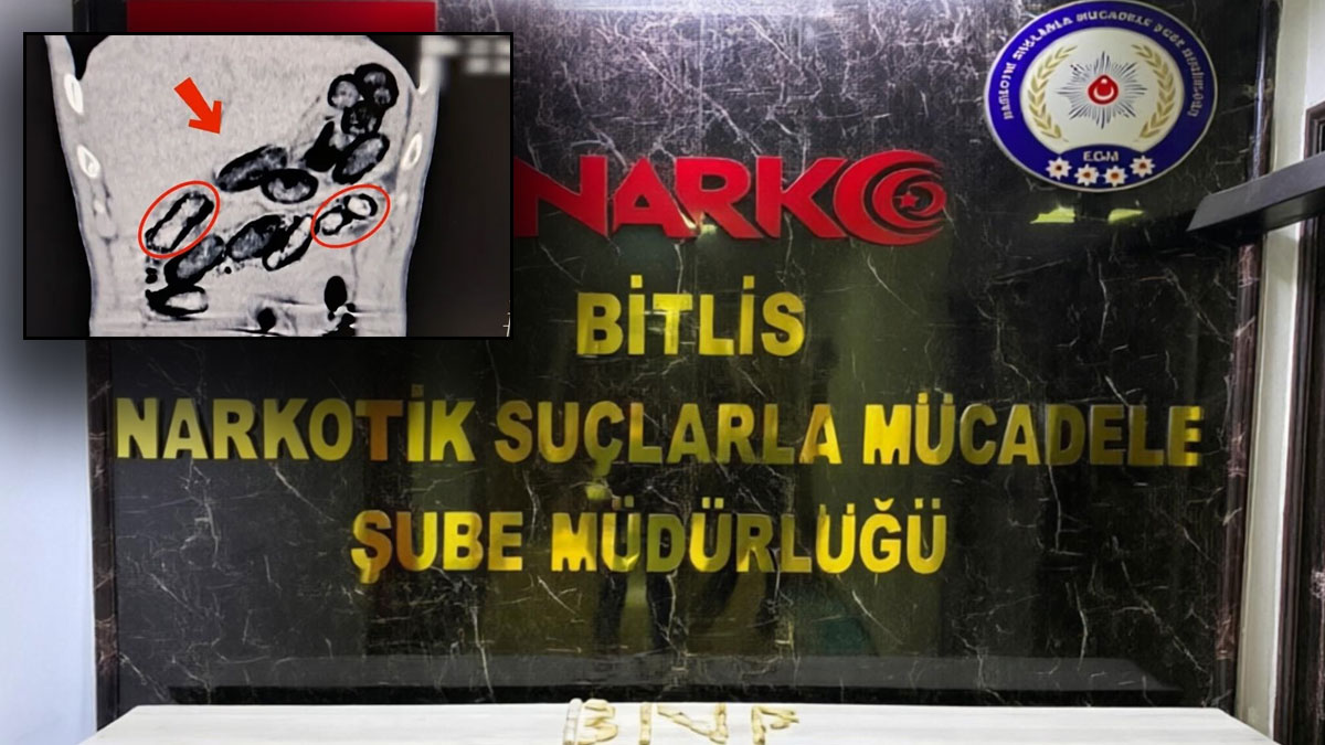 Bitlis'te uyuşturucu operasyonu: 4 şüphelinin vücudundan metamfetamin çıktı