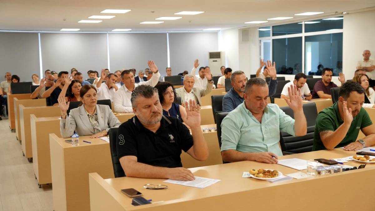 Çorlu Belediyesi Ağustos Ayı Olağan Meclis Toplantısı yapıldı
