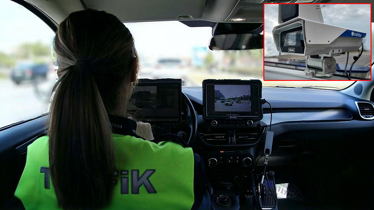Caddeden geçen tüm sürücüler, yeni nesil radarlarla 24 saat boyunca izleniyor