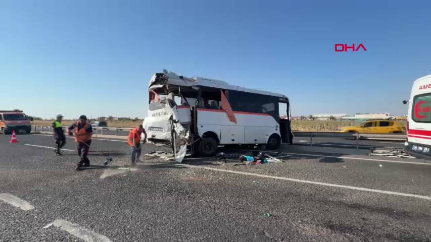 Tekirdağ’da 4 araç zincirleme kazaya karıştı: 29 yaralı