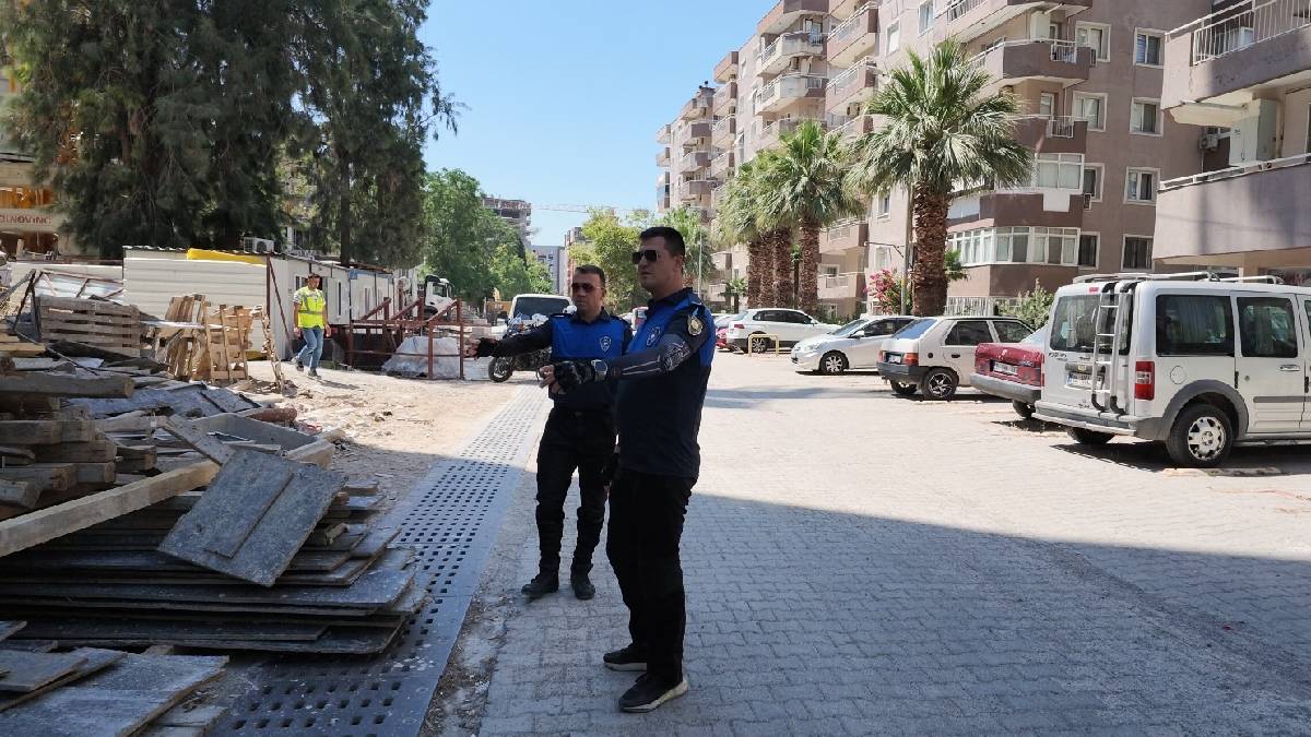 Bayraklı’da inşaatlara sıkı denetim
