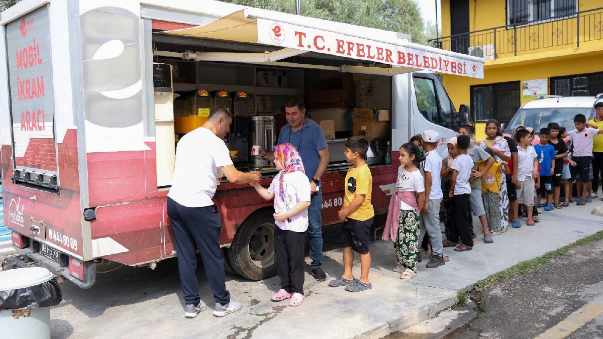 Efeler’den Kocagür’e dayanışma eli: Çocuklar için Mobil Bakım Hizmeti