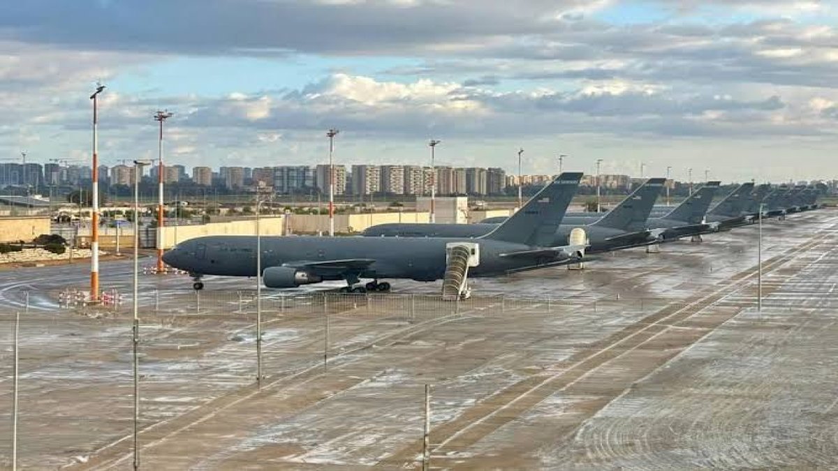 İddia: ABD, İsrail'deki bazı yakıt ikmal uçaklarını çekmeye başladı