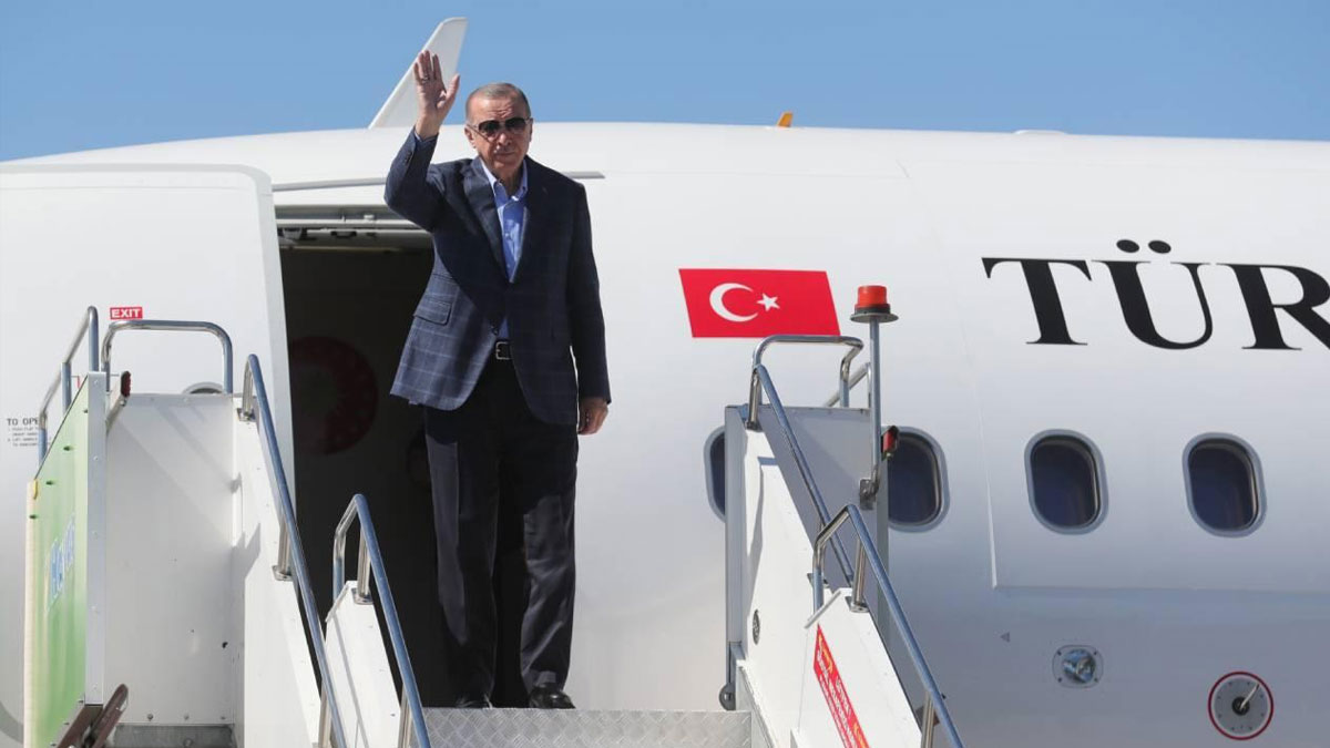 Cumhurbaşkanı Erdoğan, Suudi Arabistan'a gitti