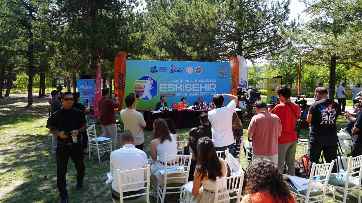 Eti Lifalif Uluslararası Eskişehir Yarı Maratonu 15-16 Ağustos'ta sporseverlerle buluşacak