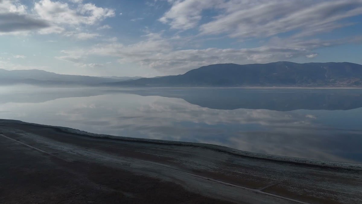 Burdur ve Salda göllerinde su seviyesi düşmeye devam ediyor