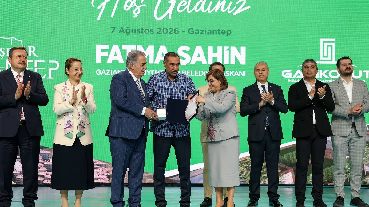 Gaziantep’te konut seferberliğinde yeni aşama: Kura ve teslimler tamamlandı, Bahçelievler’de 5 bin konutun temeli atıldı