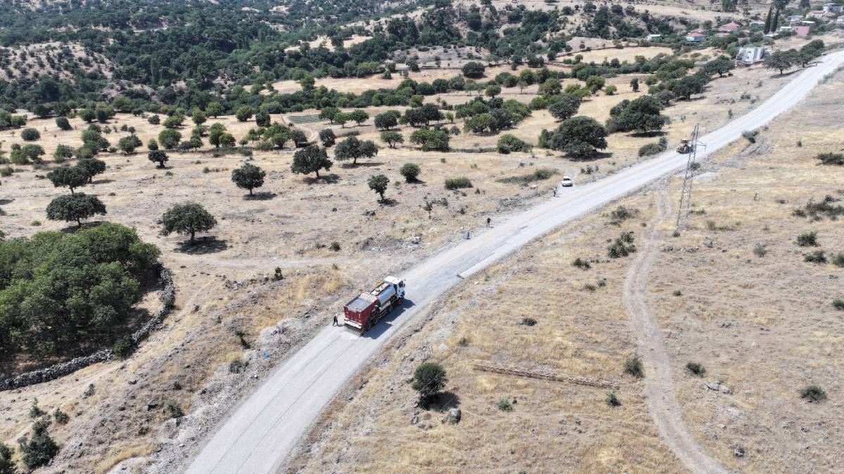 Yuntdağı’nın 10 kilometrelik yolunda konfor ve güven çalışması
