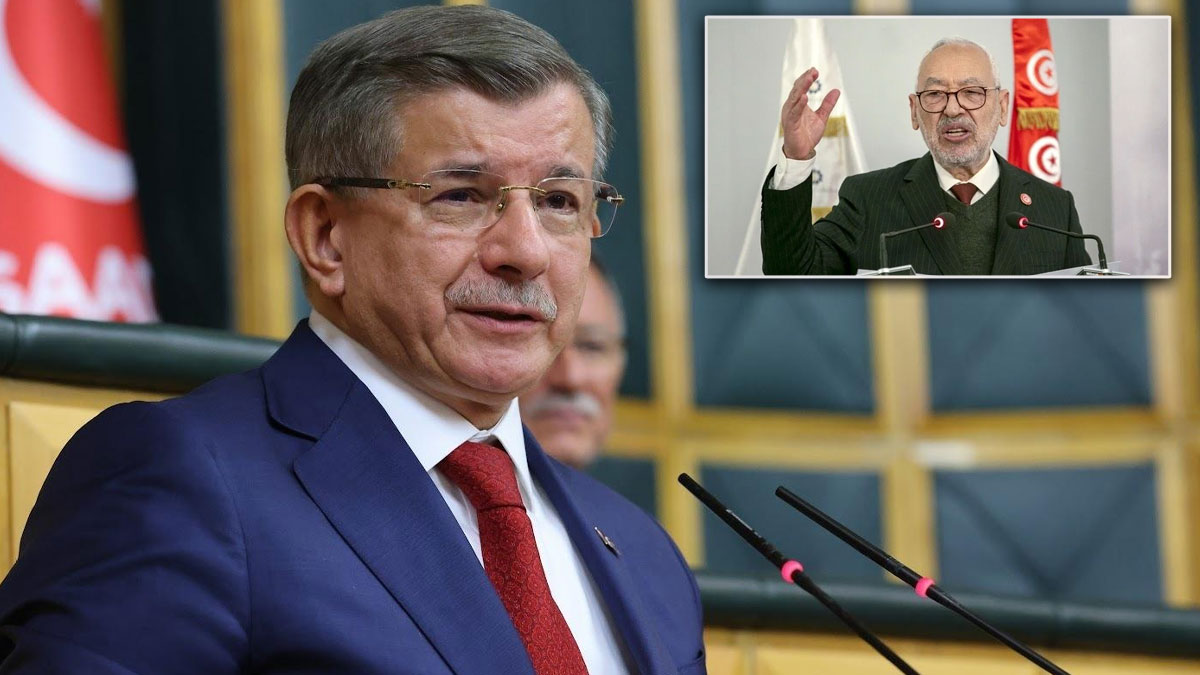 Davutoğlu’ndan Gannuşi için uluslararası imza kampanyasına destek