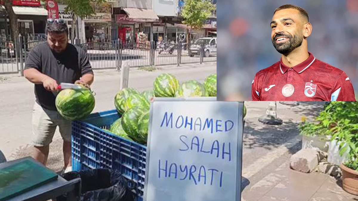 Beşiktaşlı manavdan ezber bozan hareket: Salah Trabzonspor'a gitti ama karpuzlar yine de dağıtıldı!