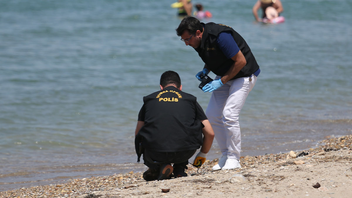 Çanakkale’de plajda askeri mühimmat bulundu