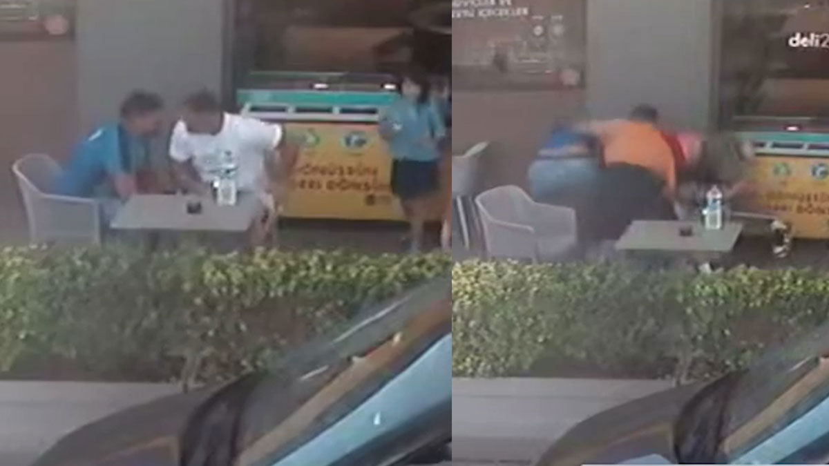 Başpehlivan Serhat Elvan'a akaryakıt istasyonunda saldırı: O anlar kamerada