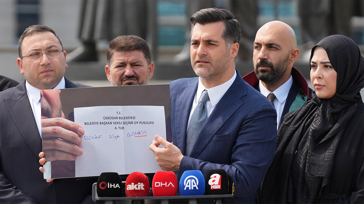 AK Parti’den Üsküdar Belediye Meclisi seçimine suç duyurusu