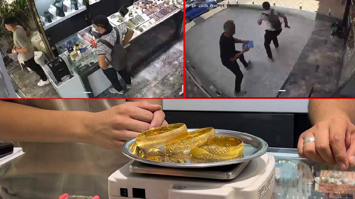 Müşteri gibi girdi, 3 bilezikle kaçtı: Sincan’da nefes kesen kovalamaca