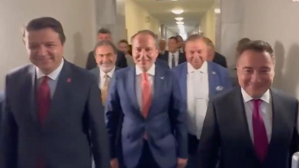 Meclis’te üç lider yemekte buluştu: Uzun yolun ilk kilometre taşı