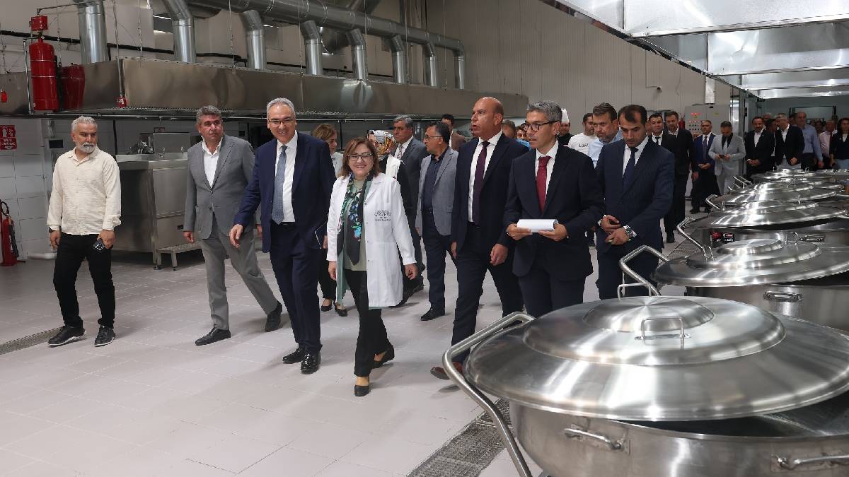 Gaziantep Büyükşehirin modern aşevi tamamlandı